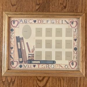 1st-12th GRADE SCHOOL YEAR PICTURE FRAME 🖼 🏫